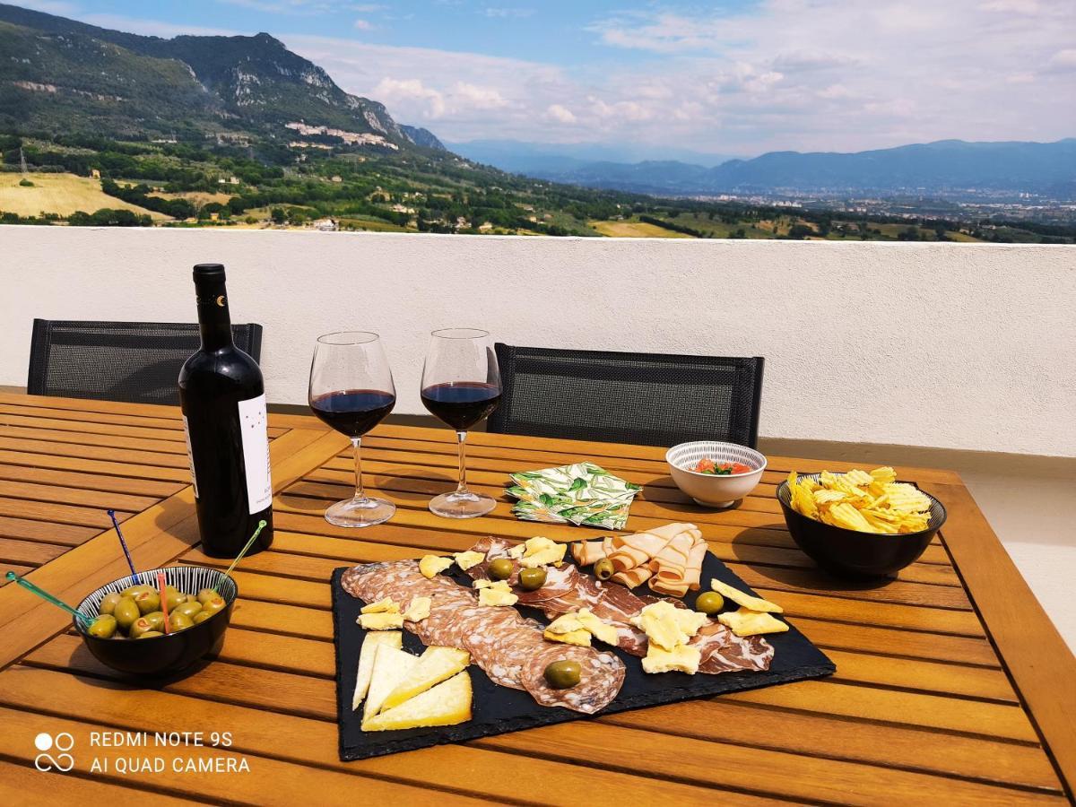 La Terrazza In Collina Lägenhet San Gemini Exteriör bild